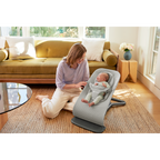 Ergobaby Evolve 3-in-1 Bouncer, Adjustable Multi-Position Baby Bouncer Seat with Newborn Insert, Head to Hip Support, Ergonomic & Lightweight Rocking Chair, Folds Flat for Easy Storage, 2-13 Kgs, 0 - 2 Years
