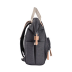Beaba Wellington Diaper Bag – Stylish Backpack for Moms & Dads – Large Capacity Baby Bag with Changing Mat, Insulated Bottle Holder, Multiple Pockets, Durable, Water-Resistant – Travel & Everyday Use