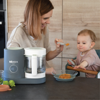 Beaba Babycook Neo-6 In 1 Baby Food Processor, Blender, Steamer, Cooker & Sterilizer, Portable Baby Food Cooker, Puree Maker and Warmer