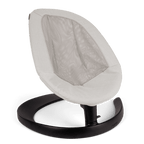 Nuna Leaf Grow Baby Bouncer|Sleek Design|Rock Solid Base with Motion Lock|3 Ergonomic Recline Positions|New Born to 60 kg - Driftwood