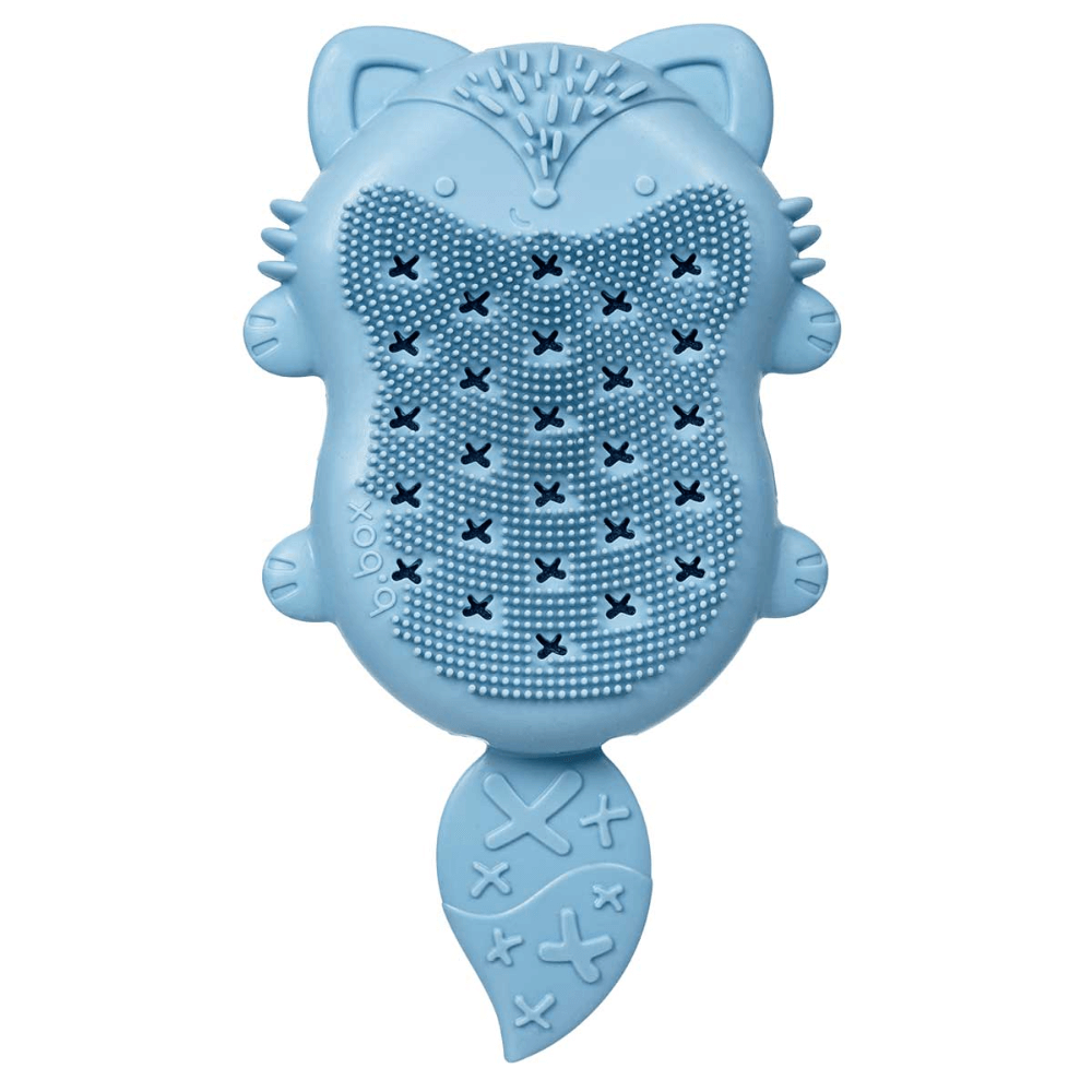B.Box Soft Silicone Bath Brush for New Born Baby - Soft Bristles for Easy Cradle Cap Care