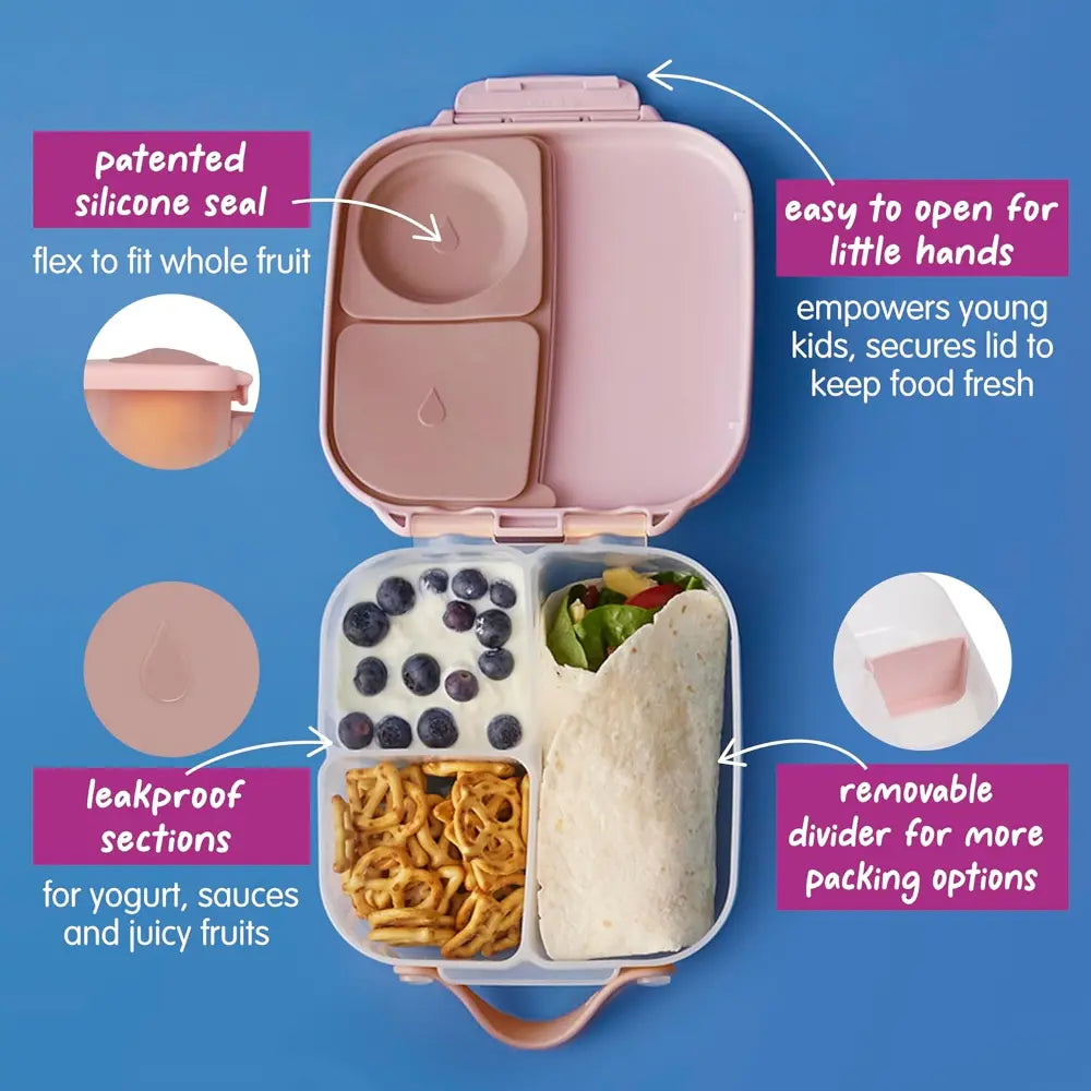 B.Box Leakproof Bento Style Mini Lunchbox for Kids- A Handy Option for Kids 1L Capacity