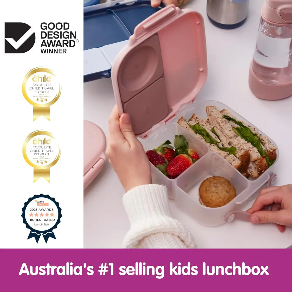B.Box Leakproof Bento Style Mini Lunchbox for Kids- A Handy Option for Kids 1L Capacity