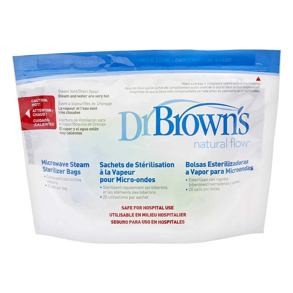 Dr. Brown's Microwave Steam Sterilizer Bags