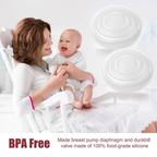 Momcozy Breastfeeding Access Silicone Diaphragm for M5*2 - Transparent
