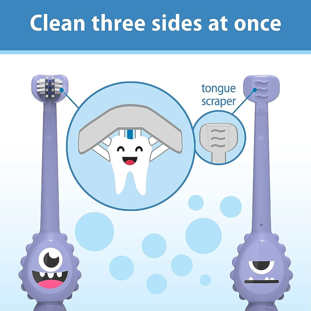 Dr. Brown's Toothscrubber Toddler Toothbrush - Monster