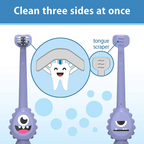Dr. Brown's Toothscrubber Toddler Toothbrush - Monster