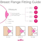 Spectra Wide Neck Breast Flange for S1, S2 Breast Pumps