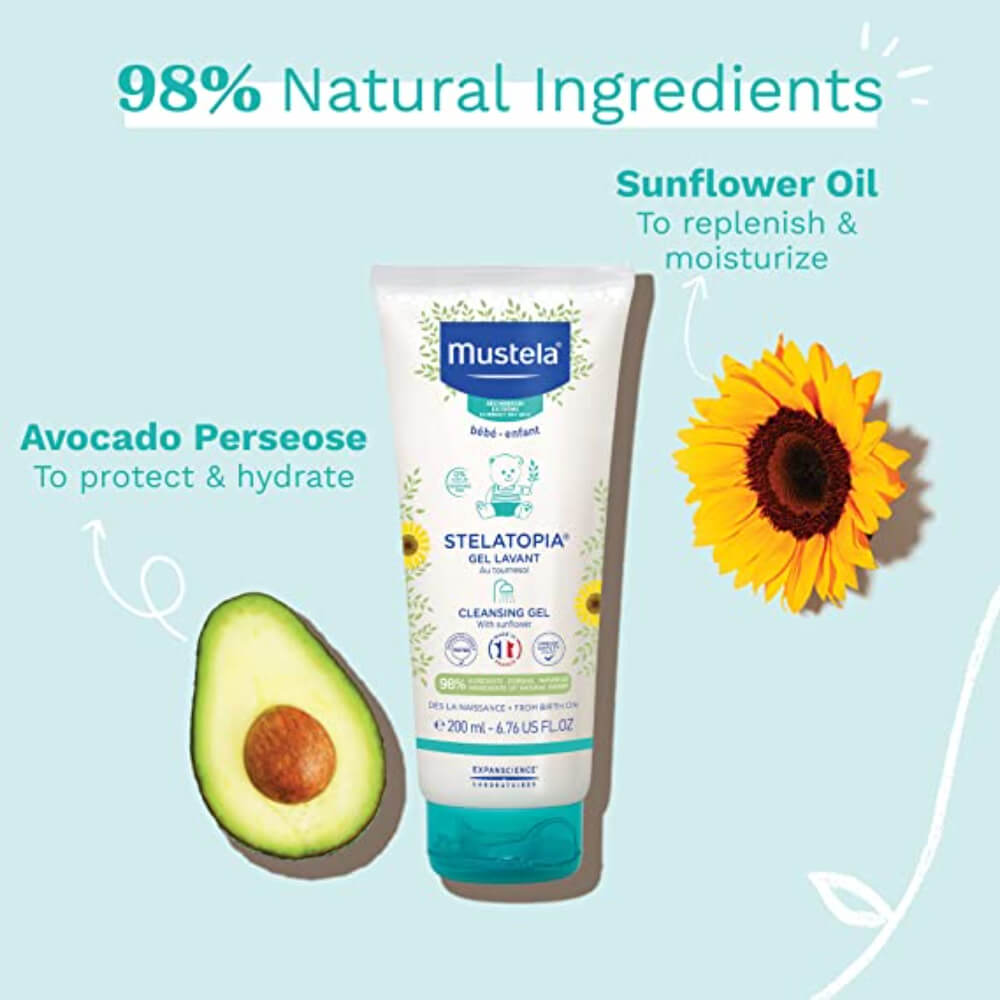 Mustela Stelatopia Cleansing Gel