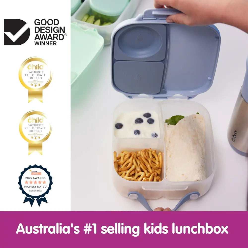 B.Box Leakproof Bento Style Mini Lunchbox for Kids- A Handy Option for Kids 1L Capacity