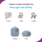 B.Box Leakproof Bento Style Mini Lunchbox for Kids- A Handy Option for Kids 1L Capacity