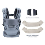 Nuna Cudl Clik Baby Carrier-4 Carry Positions-Innovative Leg Openings-For 0 to 3Y (Upto 16Kg) -  Denim