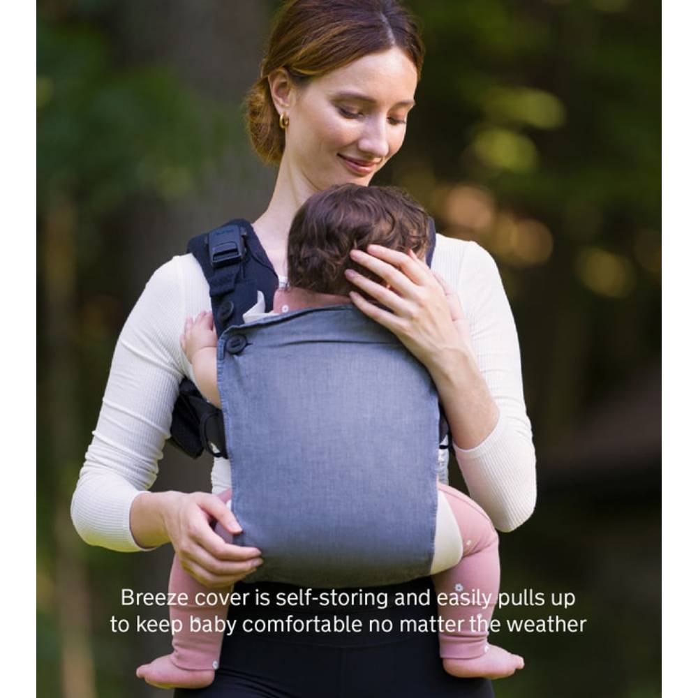 Nuna Cudl Clik Baby Carrier-4 Carry Positions-Innovative Leg Openings-For 0 to 3Y (Upto 16Kg) - Caviar
