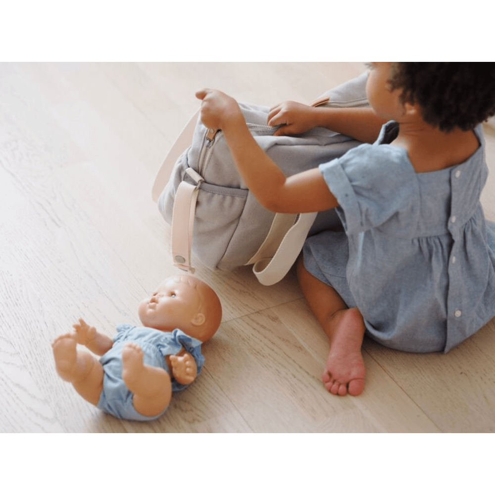 Beaba Paris Baby Diaper Bag – Multifunctional Travel baby Bag with Large Capacity, Multi-Pocket Organizer with Changing Pad, Insulated Bottle Pouch & Stroller Clips – Ideal for Moms & Dads On the Go