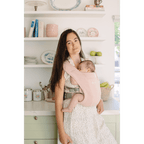 Ergobaby Embrace Newborn Baby Carrier, Soft, Cosy & Lightweight Newborn Ready Carrier, Ergonomic “M” Position, Padded Head & Neck Support, Adjustable Waistbelt & Cross Straps, 2 Carry Positions, Easy to Use, 3-11 Kgs, 0-12 Months, Blush Pink