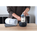 Beaba Baby Bottle Warmer, 3-in-1 Multifunctional, Ultra Fast, Portable, Travel Friendly, Reheats Milk, Baby Food, Compact Design , 0m+