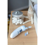 Beaba Tomydoo Electric Baby Nasal Aspirator for Newborns & Toddlers, Fast & Gentle Congestion Reliever, Multiple Easy-to- Clean Tips & Removable Head, Suitable from Birth Onwards