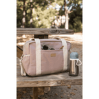 Beaba Paris Baby Diaper Bag – Multifunctional Travel baby Bag with Large Capacity, Multi-Pocket Organizer with Changing Pad, Insulated Bottle Pouch & Stroller Clips – Ideal for Moms & Dads On the Go