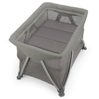 Nuna SENA Aire Travel Cot & Playard-With Triple-Layered Mesh Mattress-360 Degree Airflow-One Hand Fold-Light Weight & Portable-Includes Travel Bag-0 to 3Y - Frost