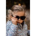 Beaba Kids Sunglasses - 9 months-4 years, Unbreakable Sunglasses for Kids, 100% UV Protection,Category 3 Sun Lens, Optimal Comfort, 360° Adjustable Ear Tips with Side Shields, 2-4 Years, Tortoise Shell