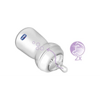 Chicco 2 Teat Natural Feeling 6M+ - Food Flow
