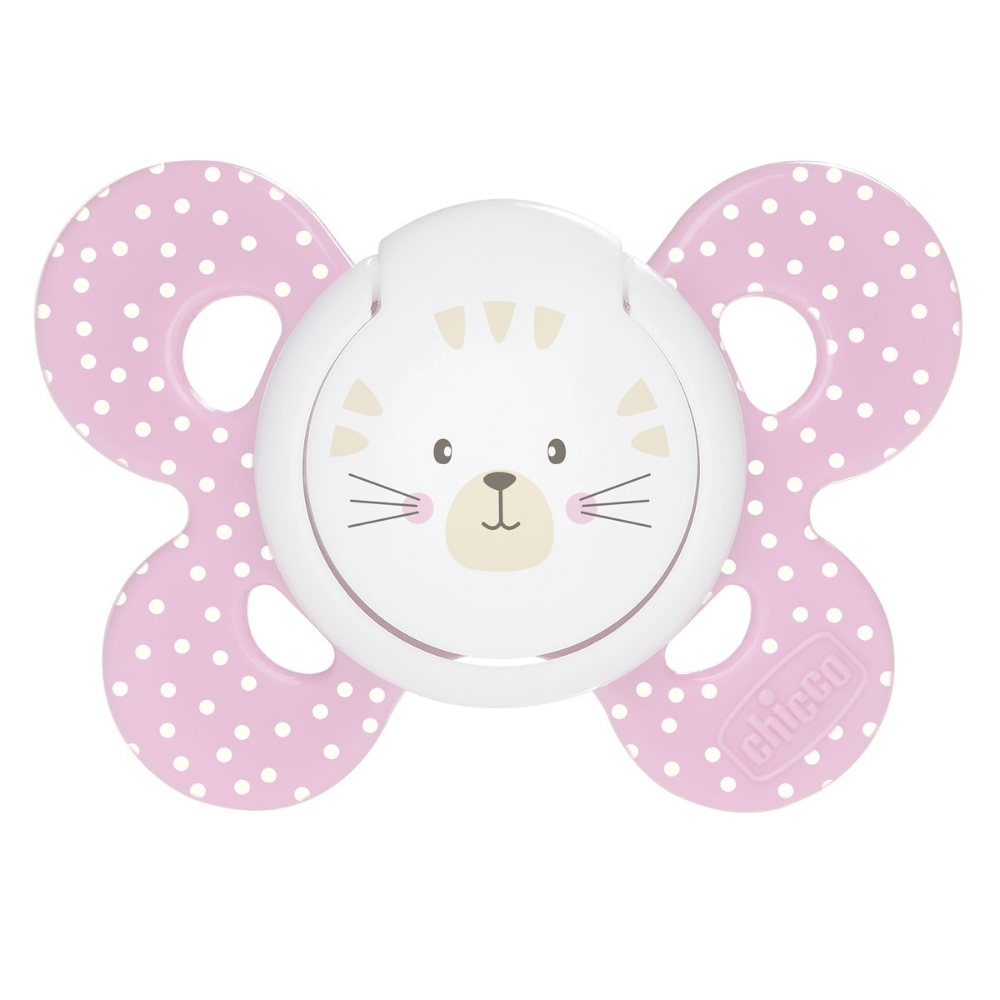Chicco Soother Physio Comfort Pink Sil 6 - 12 months 1Pc