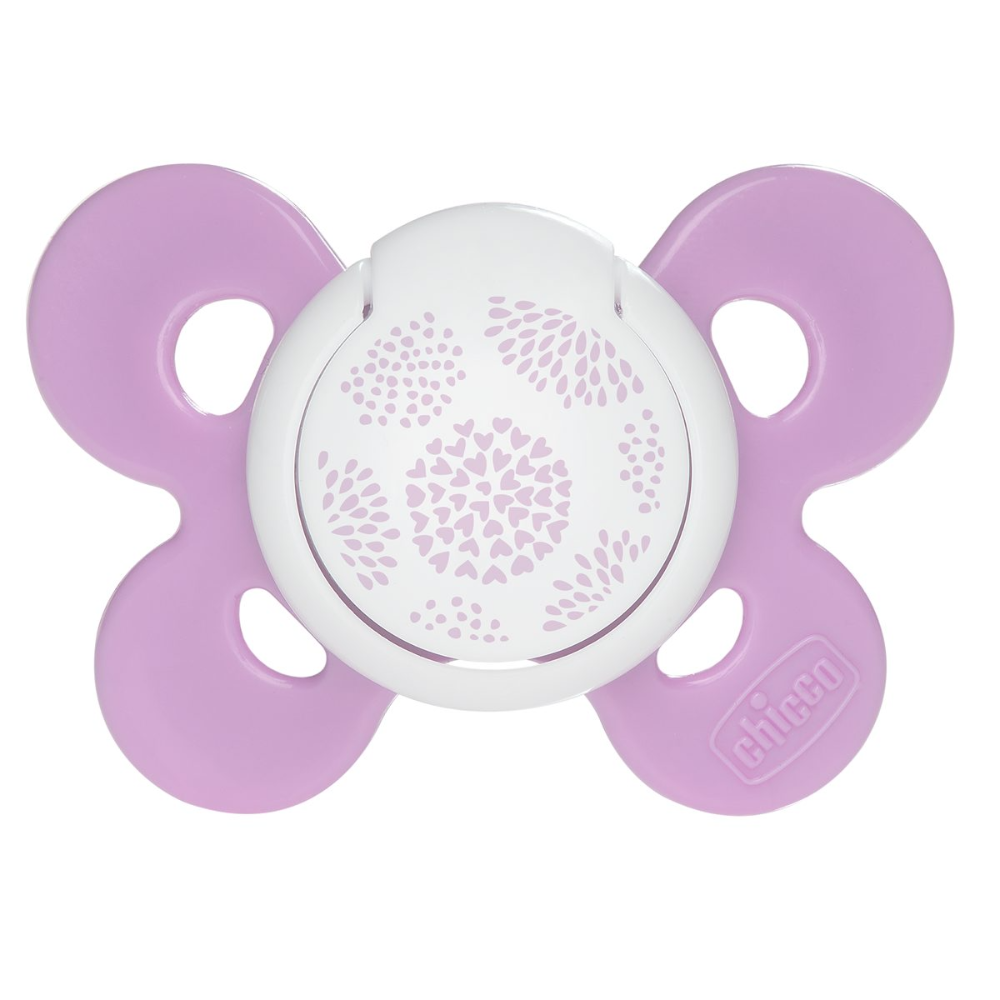 Chicco Soother Physio Comfort Pink Sil 6 - 12 months 1Pc