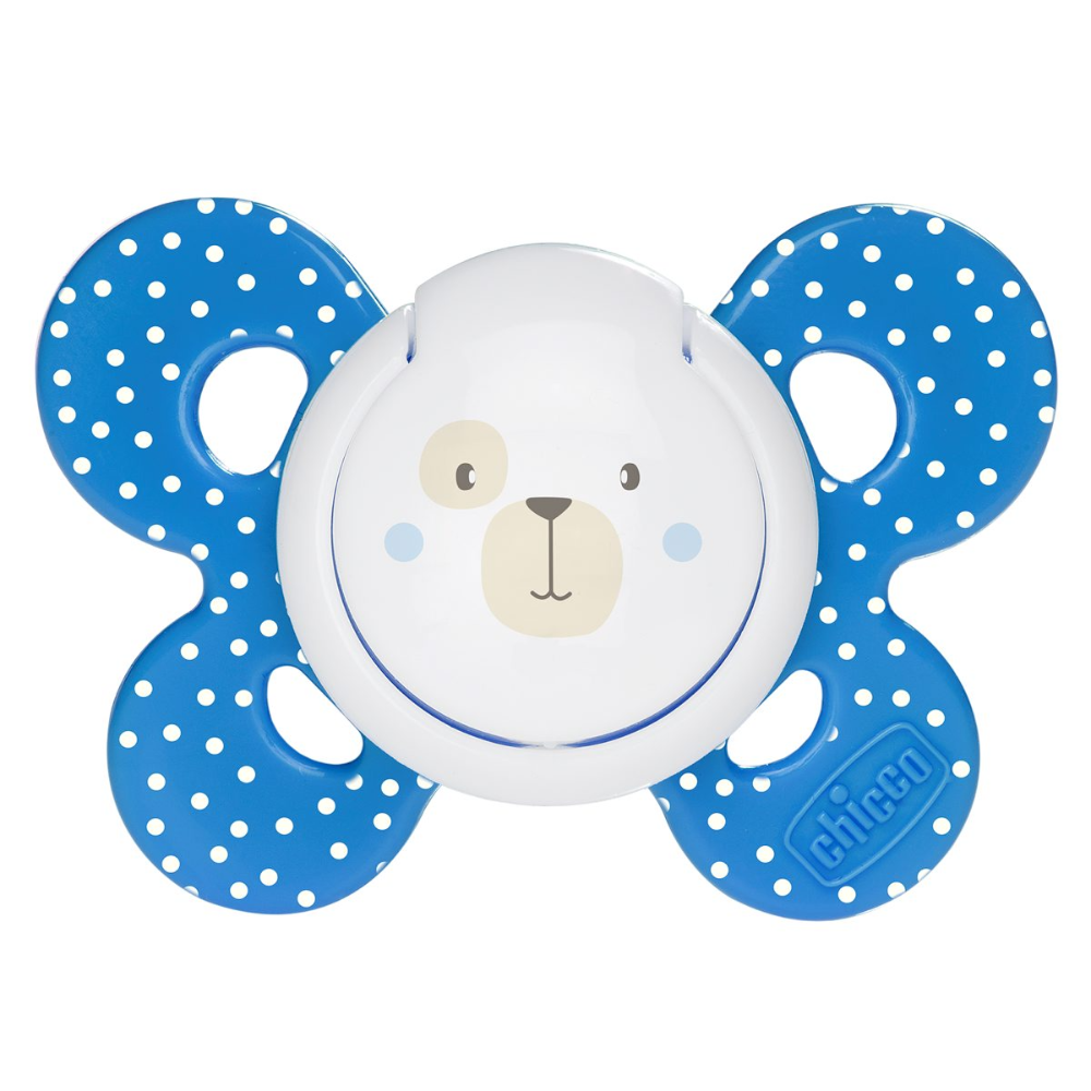 Chicco Soother Physio Comfort Blue Sil 6 - 12 months 1Pc