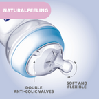 Chicco Natural Feeling Feeding Bottle 0M+ 150ml - Blue