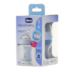 Chicco Natural Feeling Feeding Bottle 0M+ 150ml - Blue