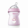 Chicco Natural Feeling Feeding Bottle 2M+ 250ml - Pink