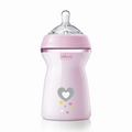 Chicco Natural Feeling Feeding Bottle 6M+ 330ml - Pink