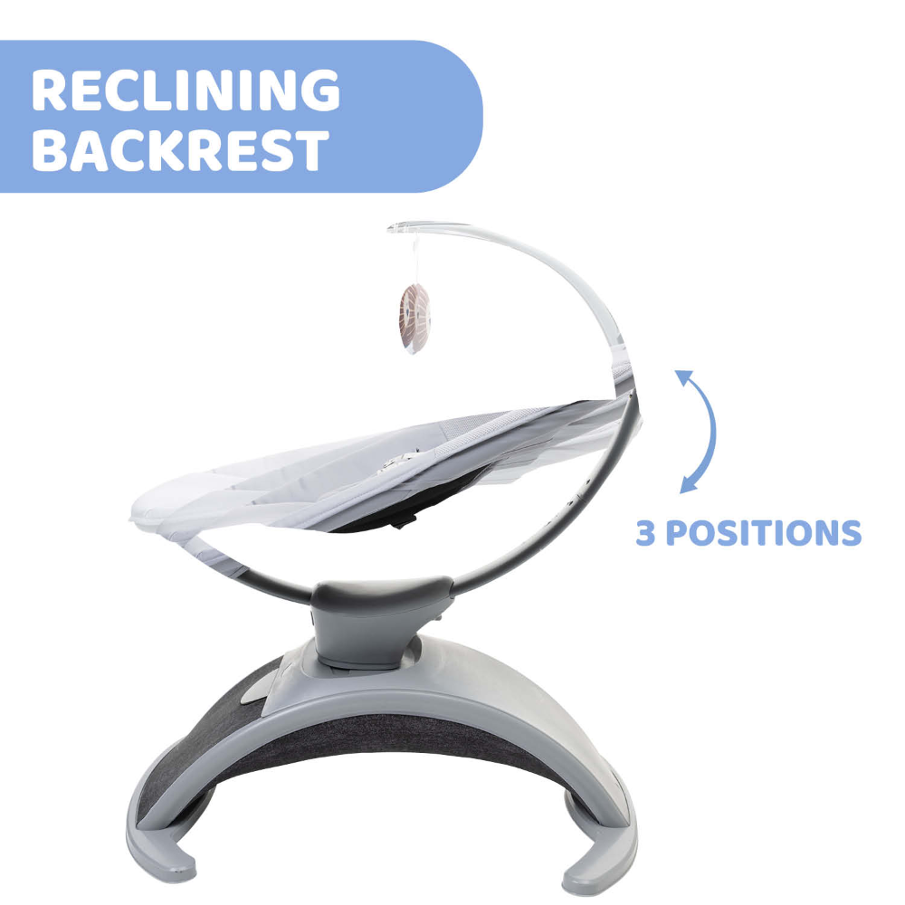 Chicco Comfy Wave Baby Bouncer Silverspring