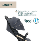 Chicco Goody Xplus Stroller - Dark Shadow
