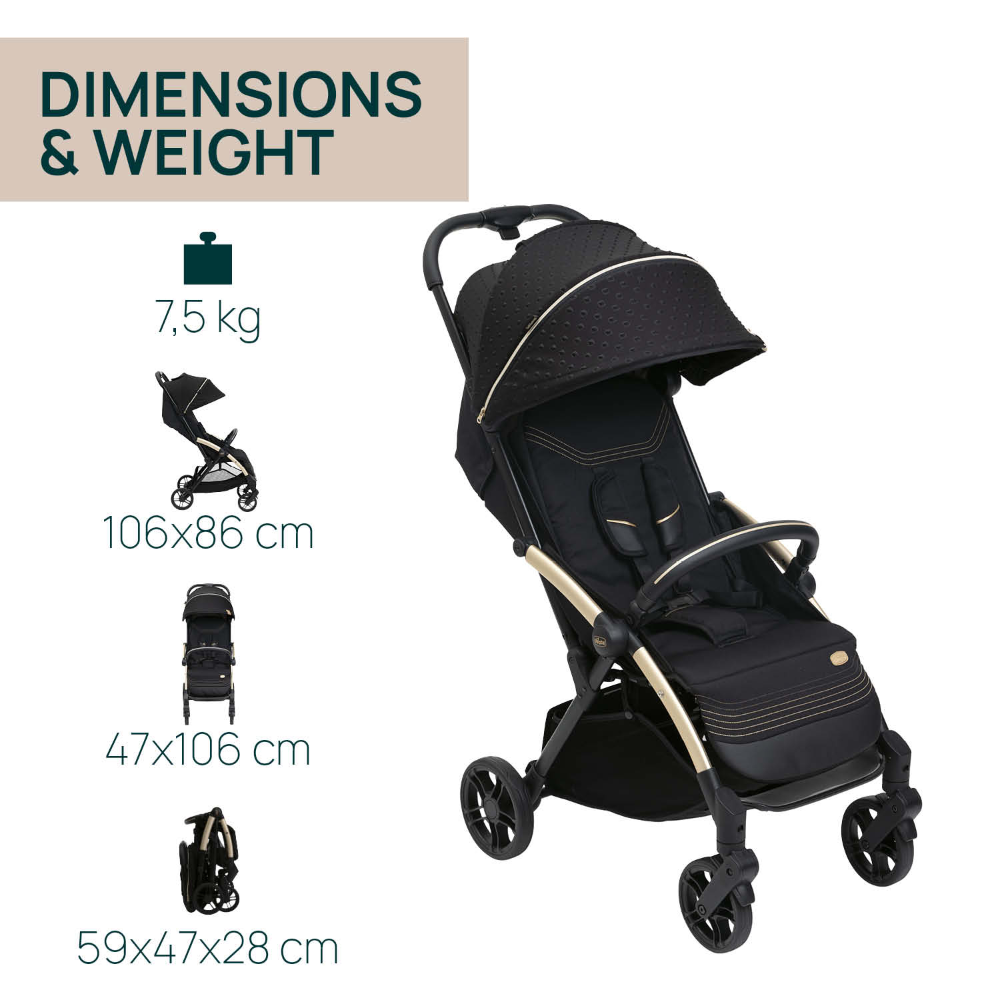 Chicco Goody Xplus Stroller - Black