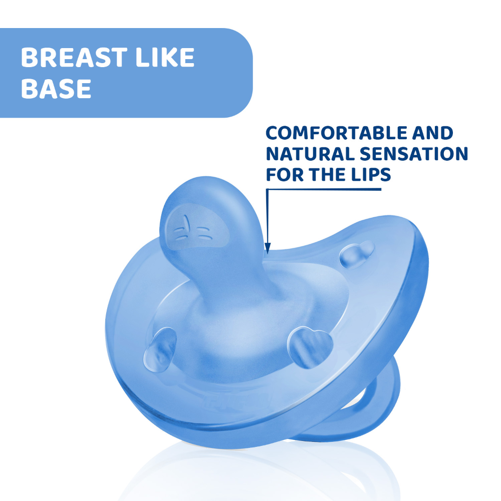 Chicco Soother Physio Soft Blue (16-36 Months) 1 Pc