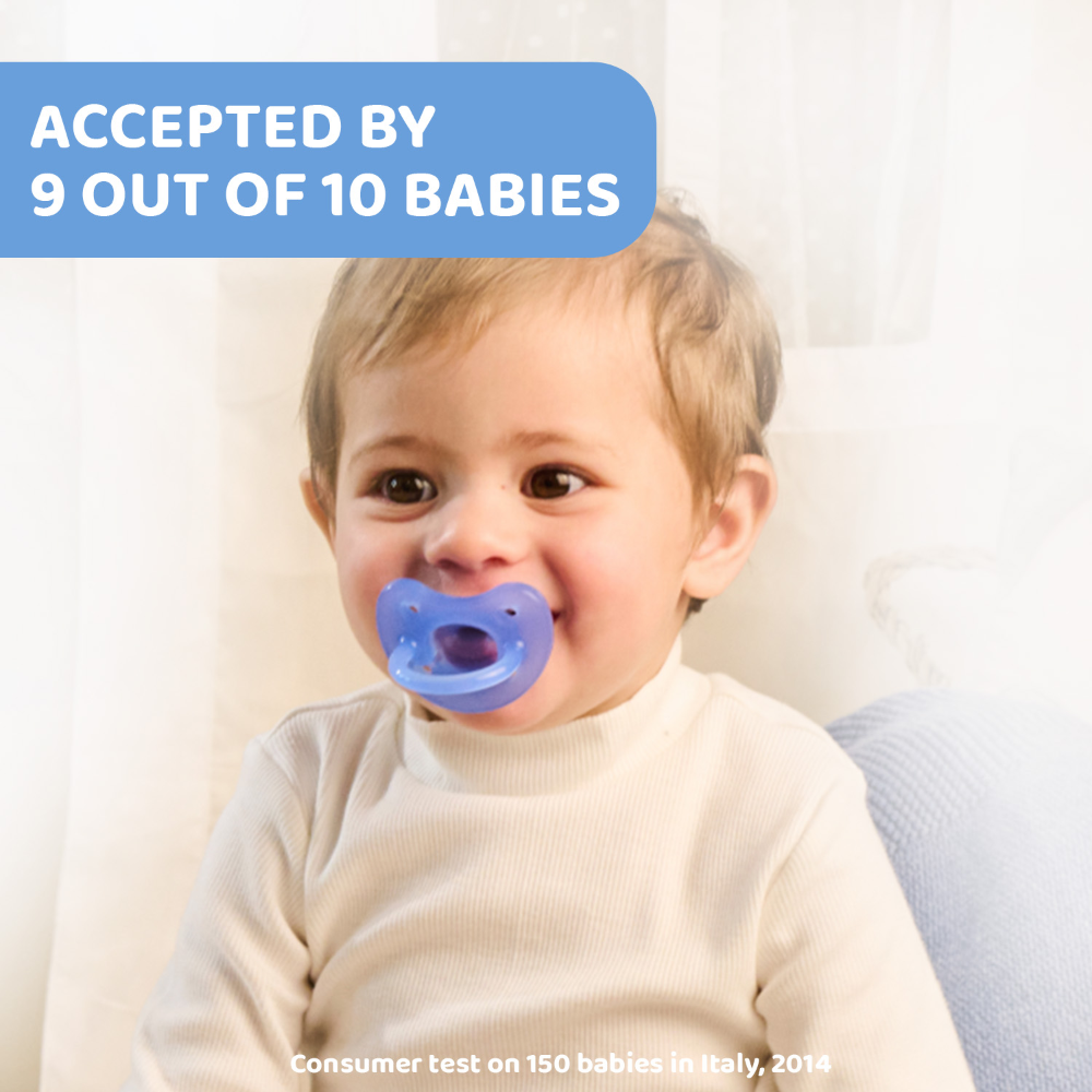 Chicco Soother Physio Soft Blue (16-36 Months) 1 Pc