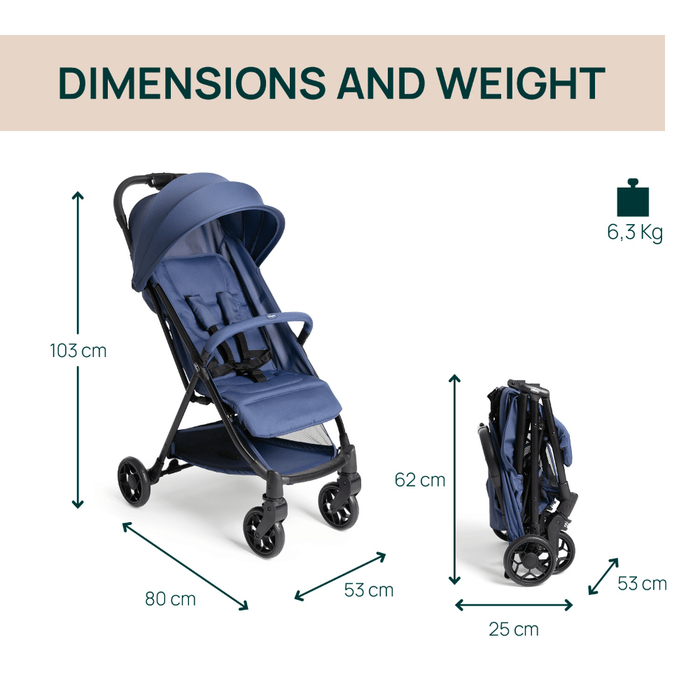 Chicco Urbino Stroller - Ruby