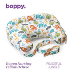 Chicco Boppy Nursing Pillow Deluxe Peaceful Jungle