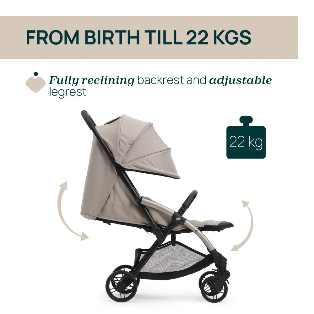 Chicco Goody Xplus Stroller - Sandshell