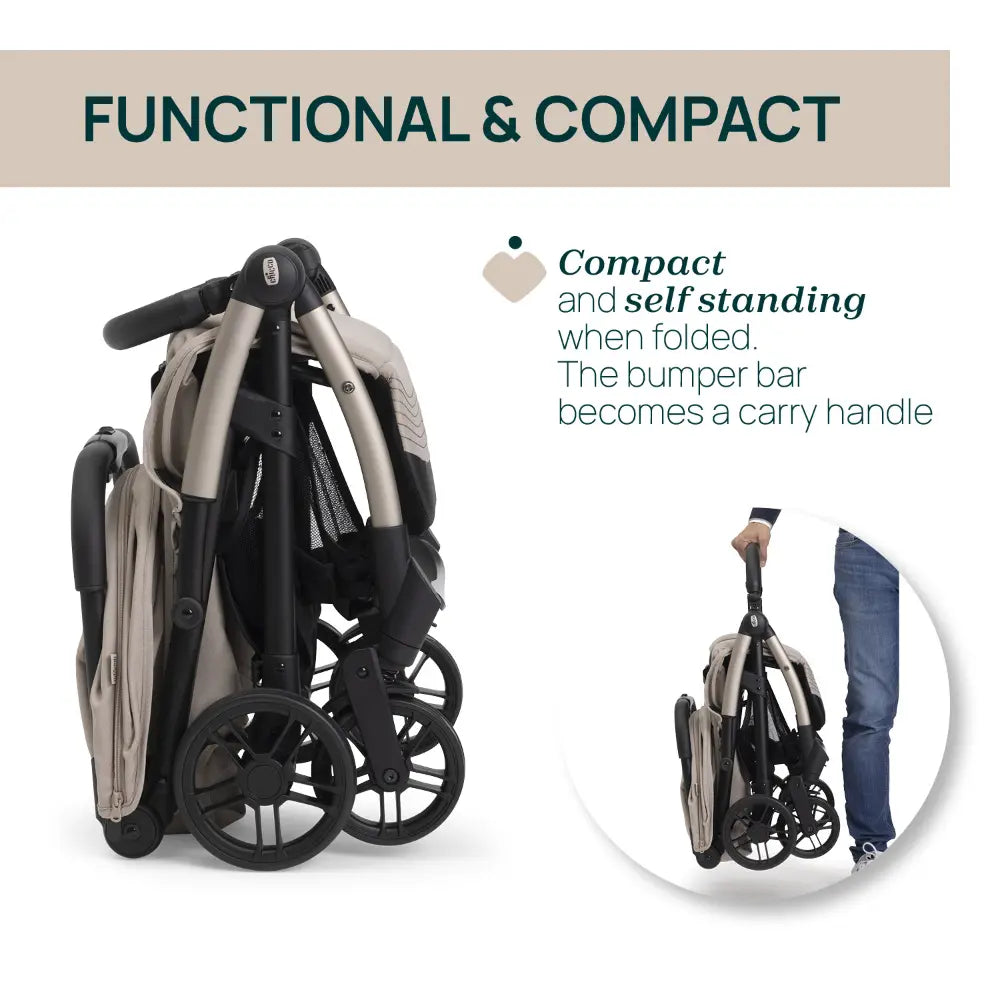 Chicco Goody Xplus Stroller - Sandshell