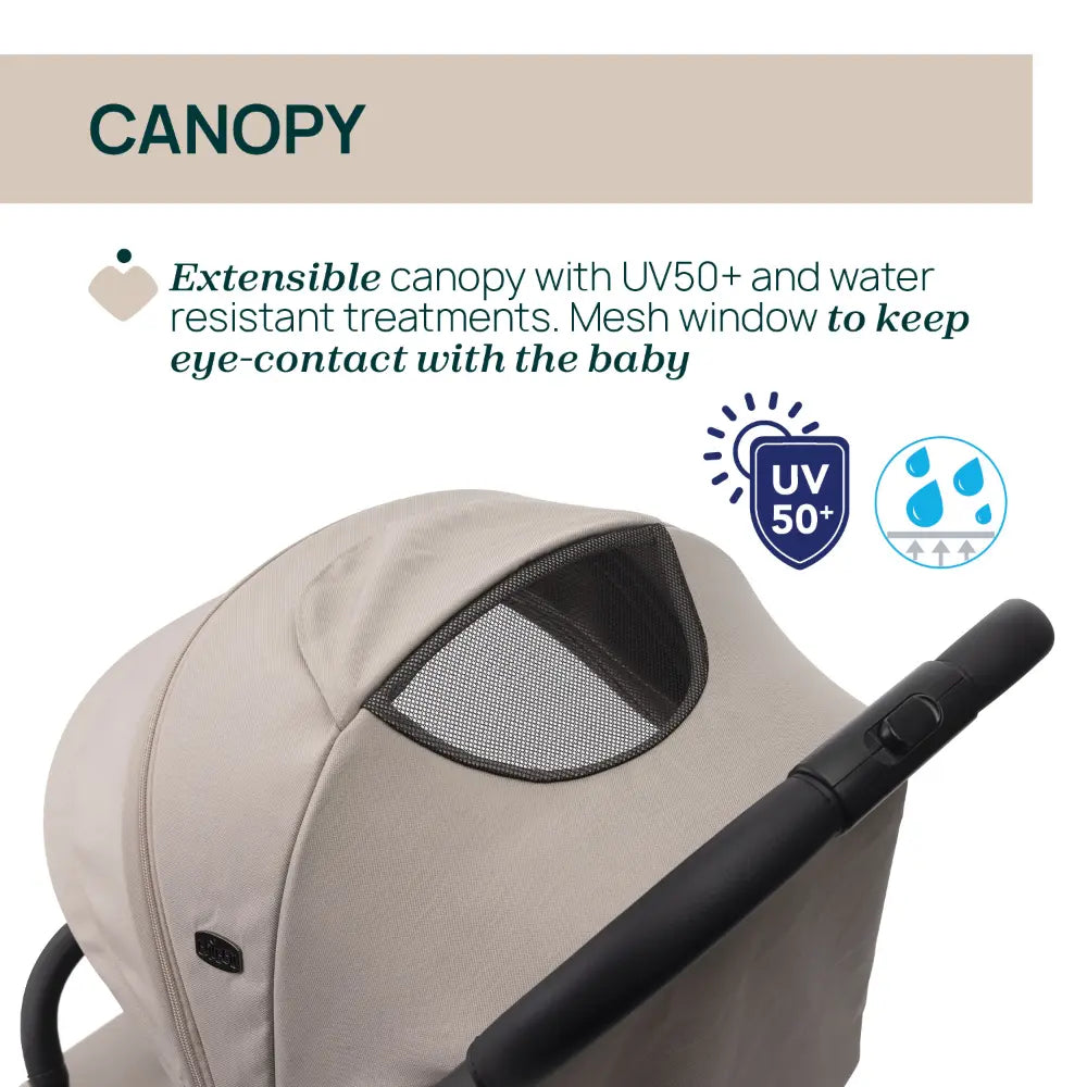 Chicco Goody Xplus Stroller - Sandshell