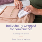 Lansinoh Disposable Nursing Breast Pads - Prevent Leakage, Soft & Skin Friendly, Maximum Absorbency, Individually Wrapped for Convenience