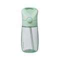 B.Box Straw Drink Bottle Junior 380mL Leakproof & Easy Carry Bottle for Toddlers & Preschoolers - Free-Flowing - Sparemint Green