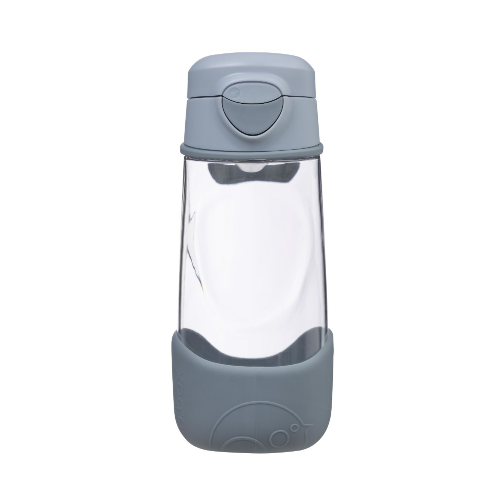 B.Box Flip Top Lid Spout Drink Bottle for kids - Leak Proof & Easy to Carry 450ml
