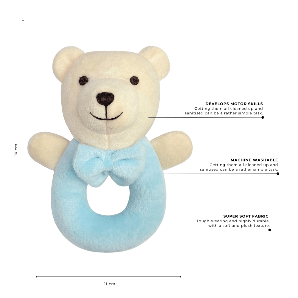 Abracadabra Ring Rattle - Bear