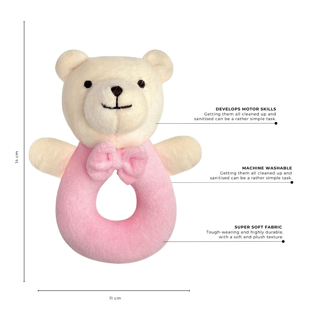 Abracadabra Ring Rattle - Bear