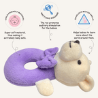 Abracadabra Ring Rattle - Bear