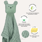 Abracadabra Organics Collectible Security Blanket with Cuddle Toy