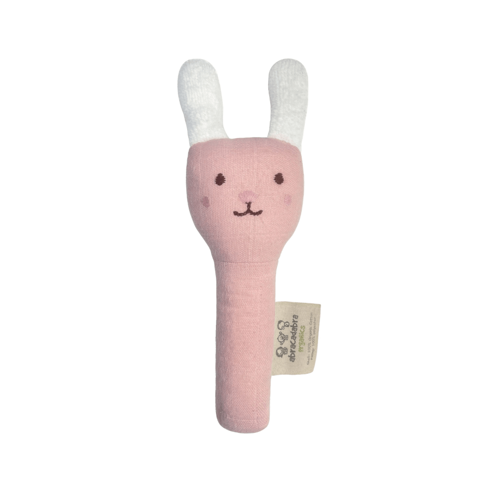 Abracadabra Organics Collectible Face Rattle